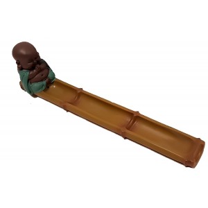 SOPORTE INCIENSOS BUDA ZEN 28CM