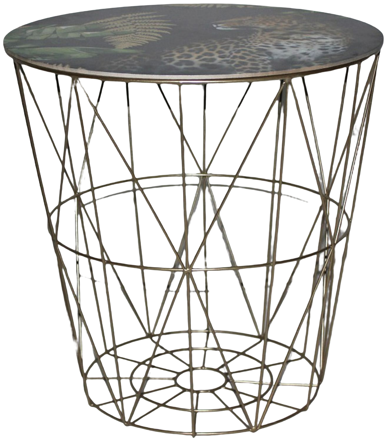 MESA AUXILIAR MDF JUNGLY 40X40X39,5CM