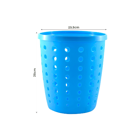PALERA OFICINA PVC CIRCULAR DOTS 28X25,5CM