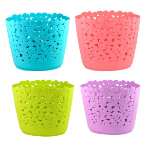 PAPELERA OFICINA DE PVC ORIGINAL PVC 26x30.5x15.5CM
