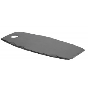 BANDEJA PIZARRA OVAL 44X19CM