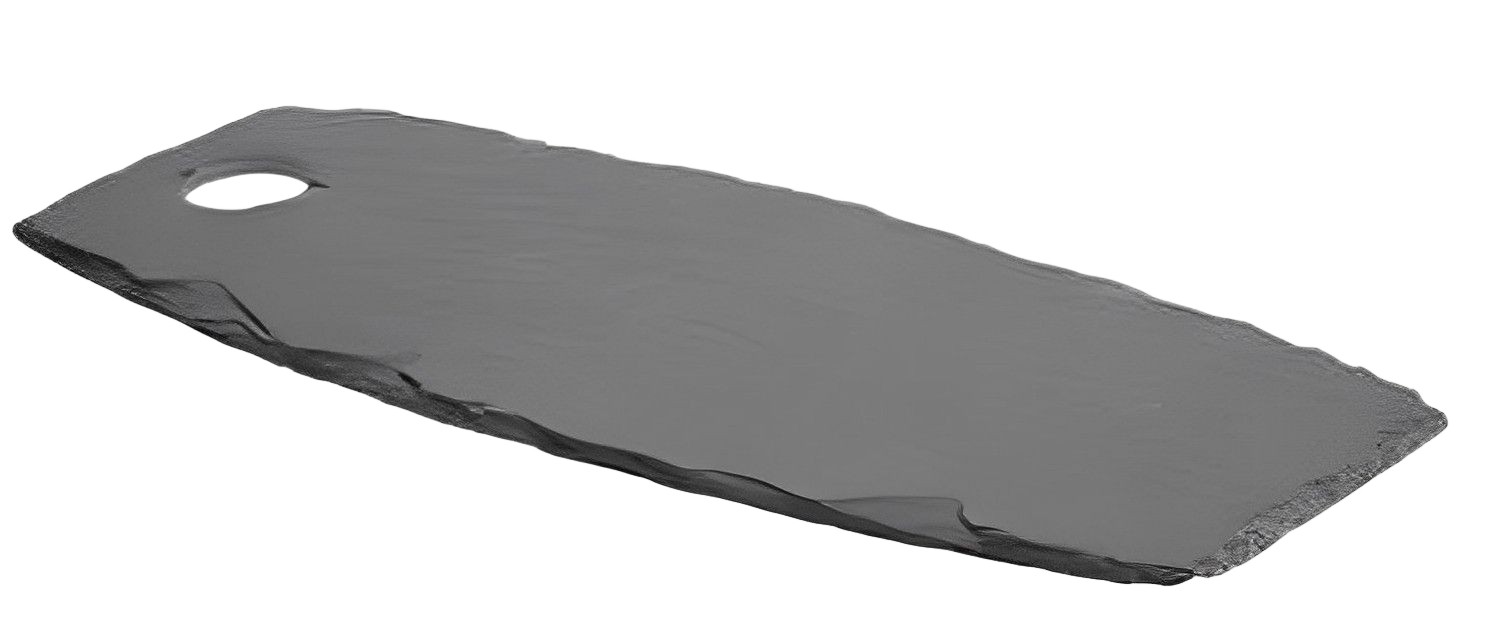 BANDEJA PIZARRA OVAL 44X19CM