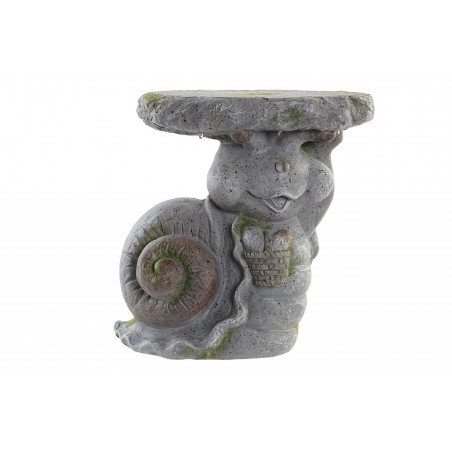 MACETERO DECORATIVO CARACOL MAGENSIA LED 31X22,5X31,3CM