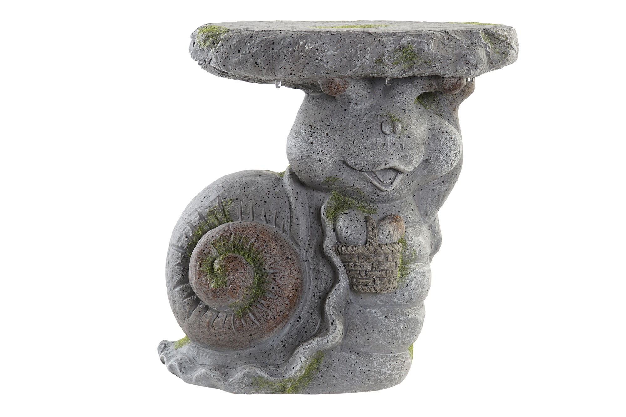 MACETERO DECORATIVO CARACOL MAGENSIA LED 31X22,5X31,3CM