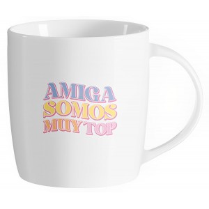 TAZA MUG AMIGA TOP CERÁMICA 350ML