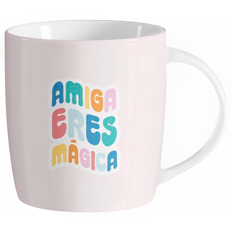 TAZA MUG AMIGA CERÁMICA 350ML