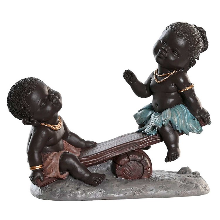 FIGURA AFRICANA BALANCIN 16X7X13CM
