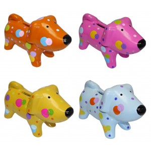 HUCHA INFANTIL PERRO PUNTOS...