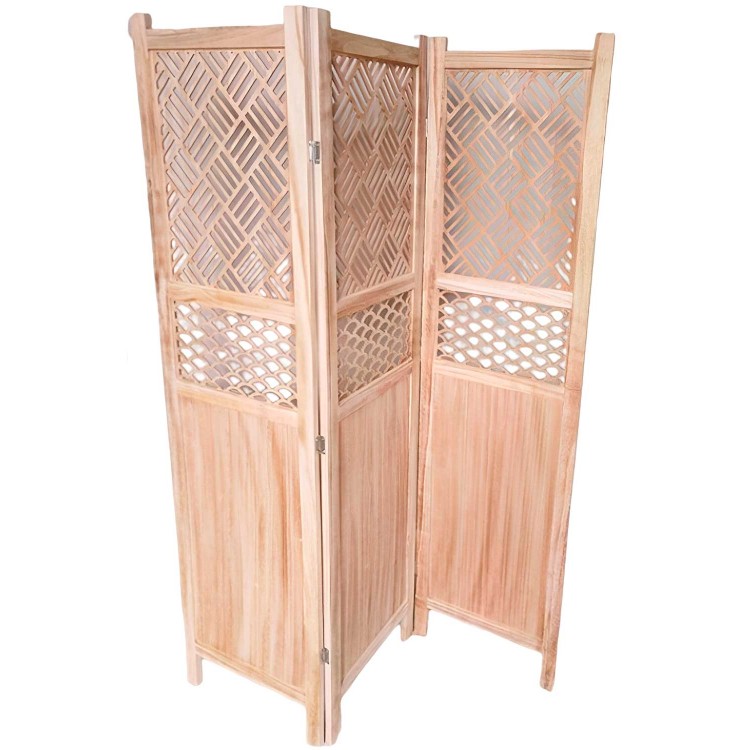BIOMBO SEPARADOR DECORATIVO NATUR 120X170CM