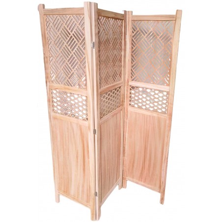 BIOMBO SEPARADOR DECORATIVO NATUR 120X170CM