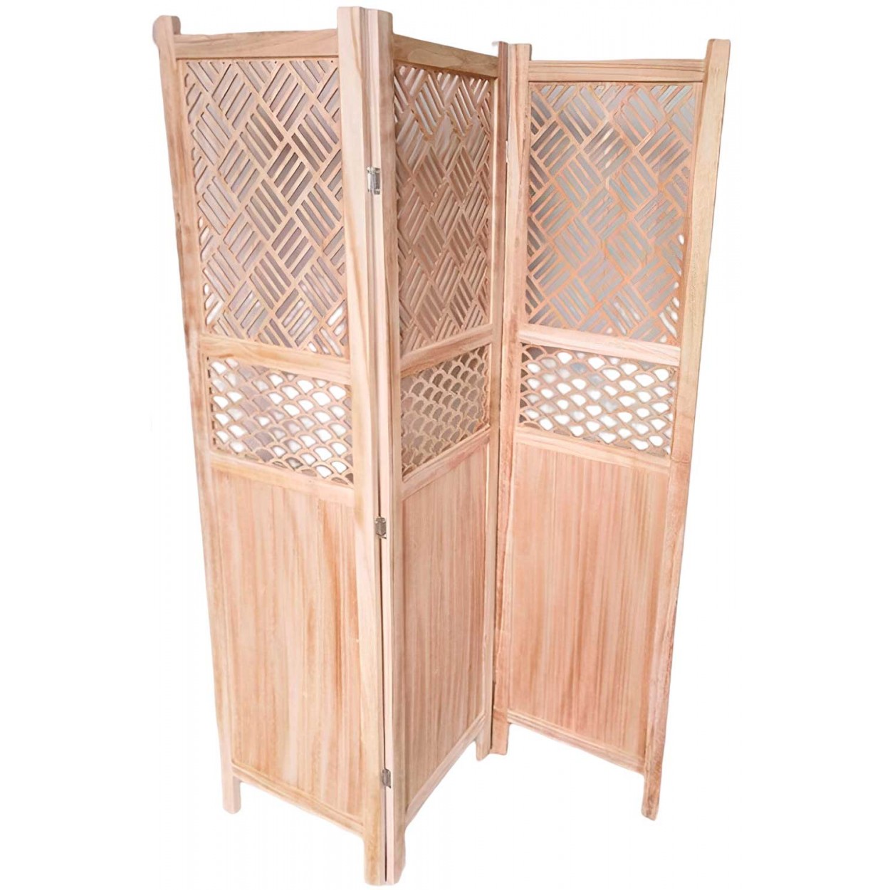 BIOMBO SEPARADOR DECORATIVO NATUR 120X170CM