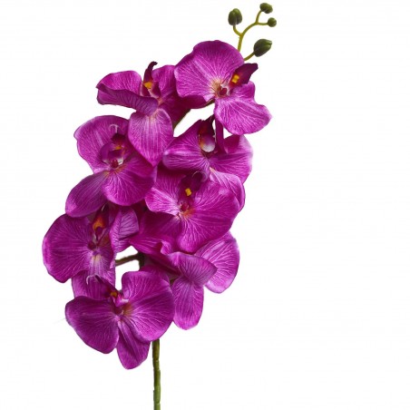 Flor artificial orquídea set 3  ramas.