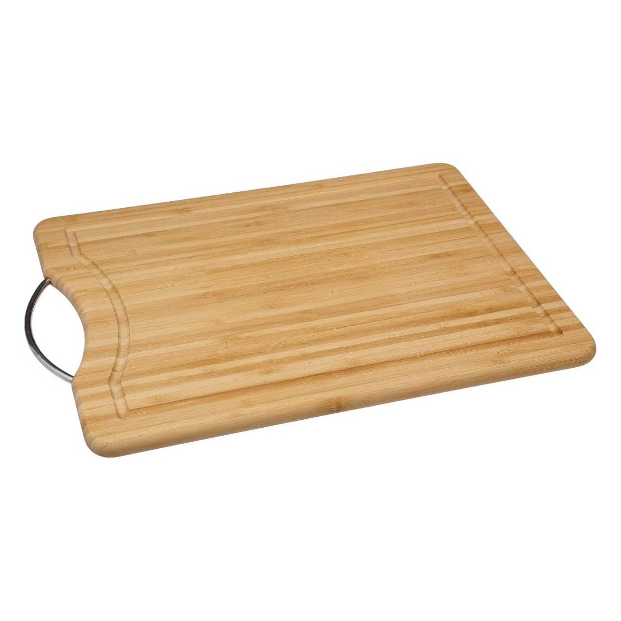 TABLA CORTAR BAMBÚ CON ASA 42X30CM