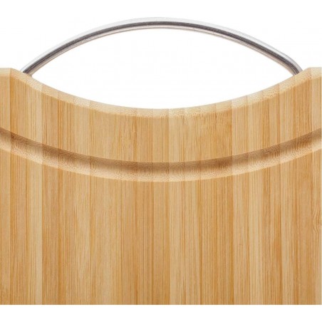 TABLA CORTAR BAMBÚ CON ASA 42X30CM