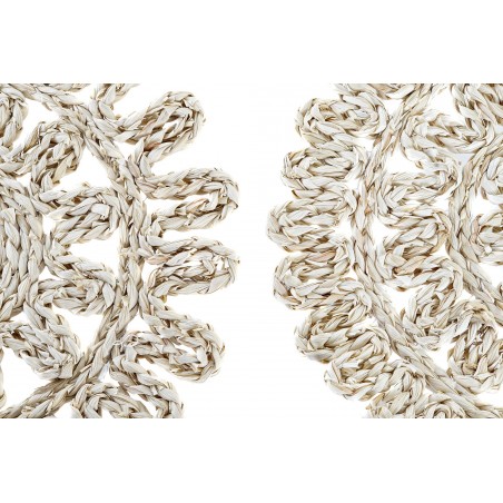 SALVAMANTEL INDIVIDUAL FIBRA MAÍZ NATUR 38CM
