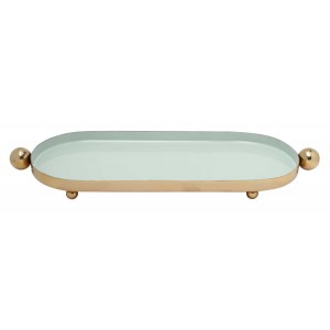 CENTRO DE MESA CLASSIC METÁLICA LACADA 35X13X3CM