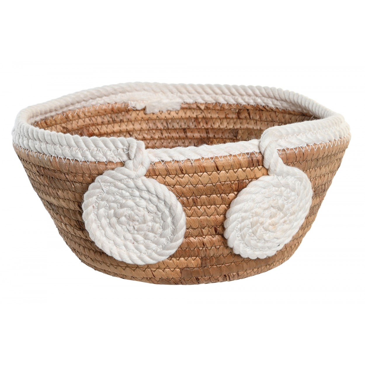 CENTRO DE MESA SEAGRASS CUERDA 32X32X14CM