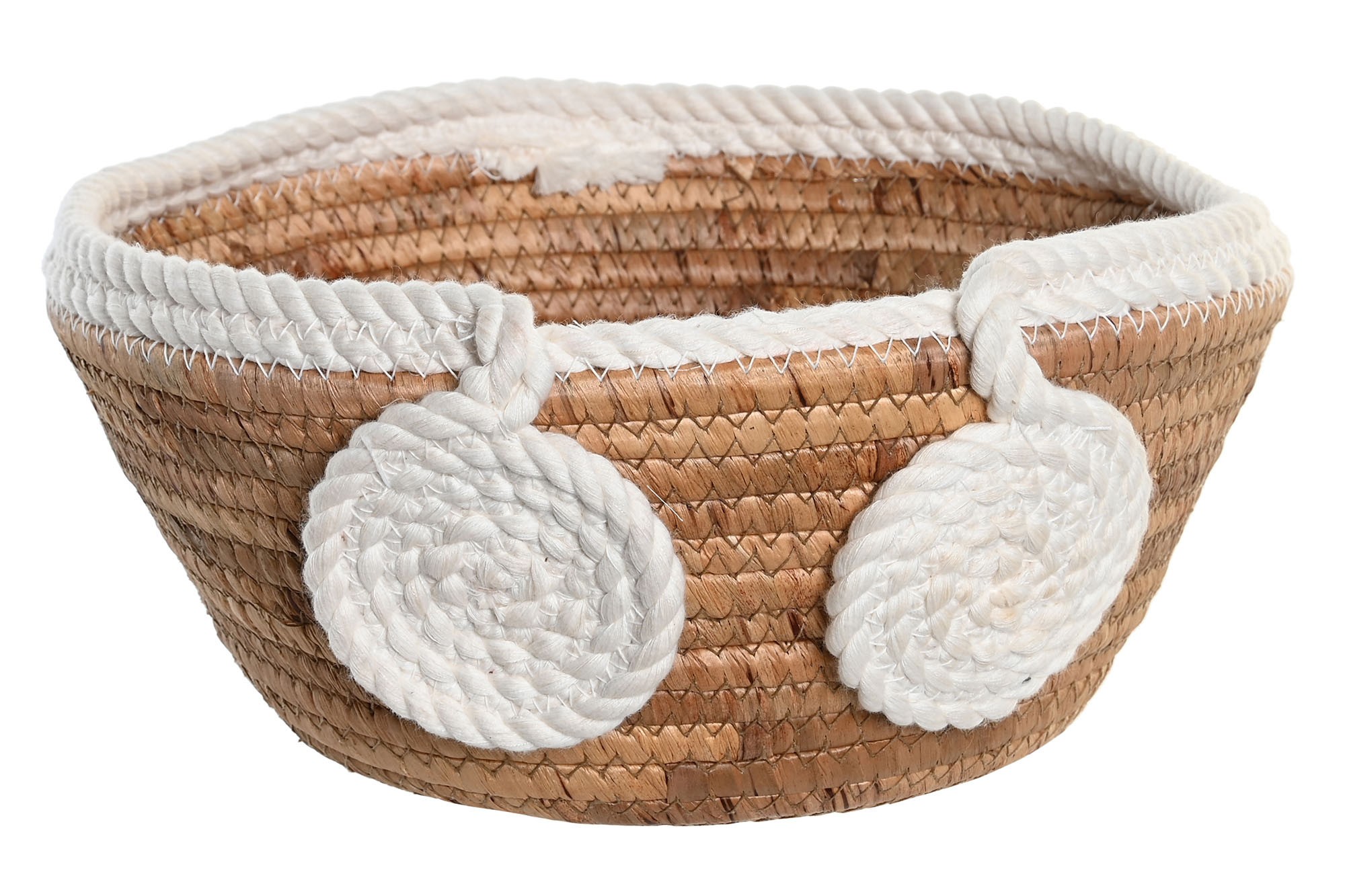 CENTRO DE MESA SEAGRASS CUERDA 32X32X14CM