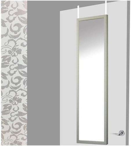 Espejo para puerta plateado...