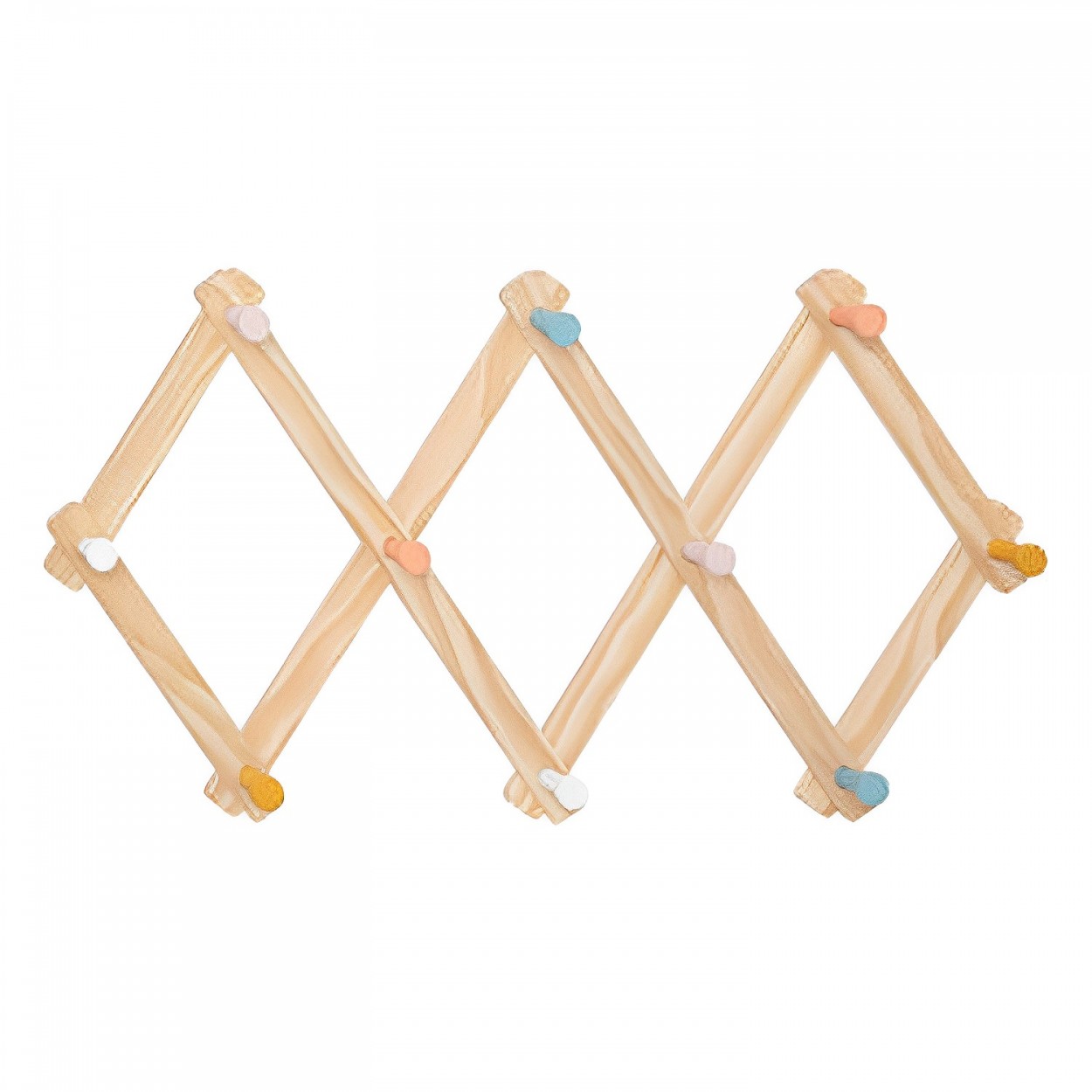 PERCHERO PARED INFANTIL EXTENSIBLE 50X5X29CM