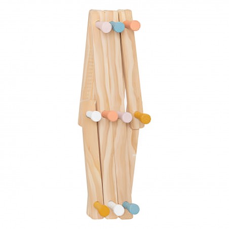 PERCHERO PARED INFANTIL EXTENSIBLE 50X5X29CM