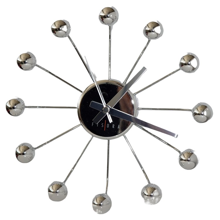 RELOJ SPIDER PARA PARED MINI 18X5CM