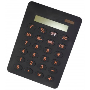 CALCULADORA COLOR NEGRO XL