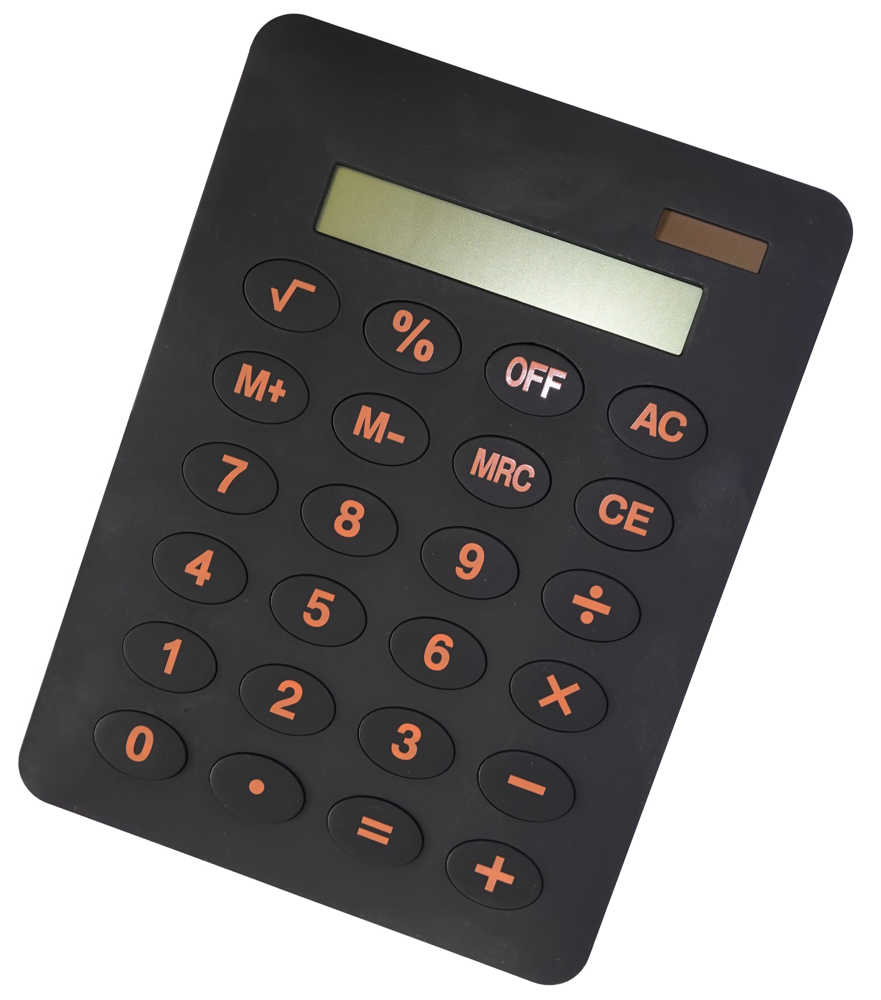 CALCULADORA COLOR NEGRO XL