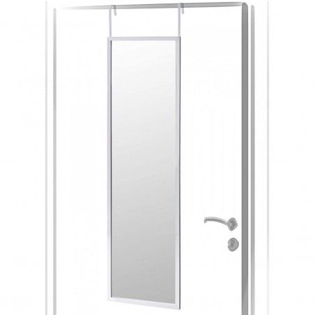 Espejo para Puerta Moderno, Acabado Brillo de PVC, para Dormitorio, sin Agujeros - Hogar y Más