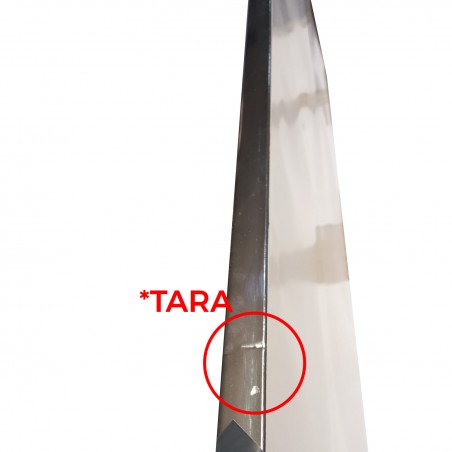 *TARA* Espejo para Puerta Moderno Económico, Acabado Brillo de PVC, Cuerpo Entero, sin Agujeros - Hogar y Más