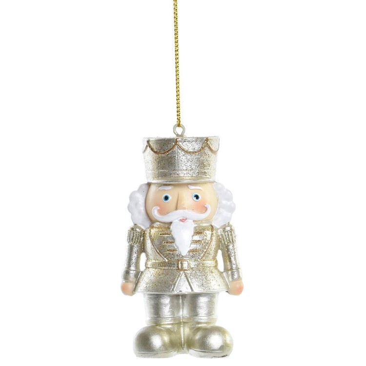 FIGURA CASCANUECES COLGANTE NAVIDEÑA DECORATIVA 4,5X4X8,5CM
