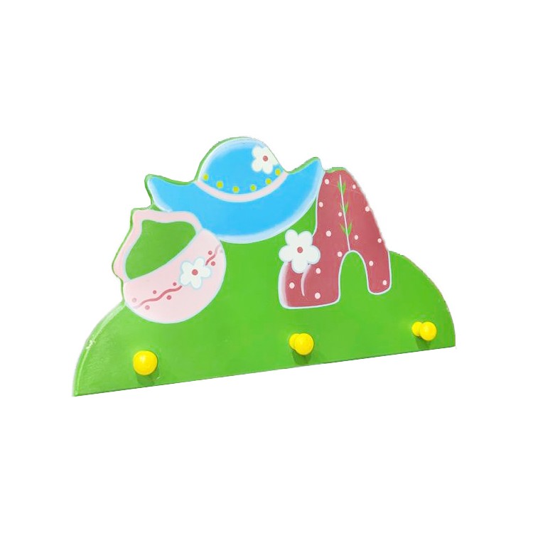 PERCHERO PARED INFANTIL ORIGINAL 40X23X3CM