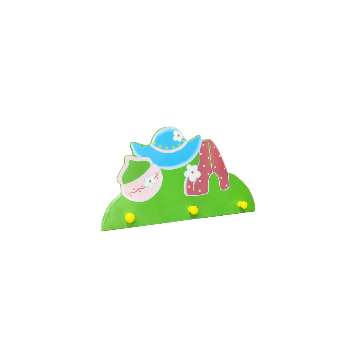 PERCHERO PARED INFANTIL ORIGINAL 40X23X3CM