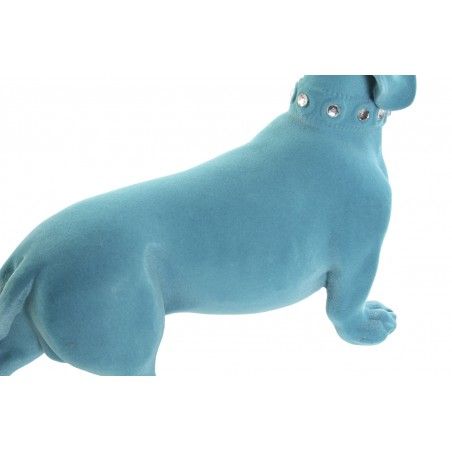 PERRO VIENESA FLOCADO 22CM