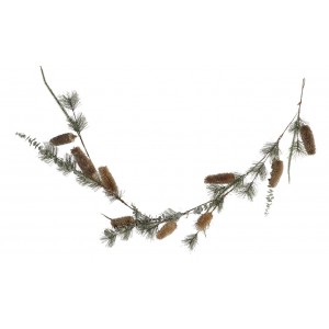 GUIRNALDA NAVIDAD PINO NATUR LED 130CM