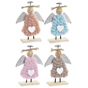 FIGURA ANGEL NAVIDAD MDF...