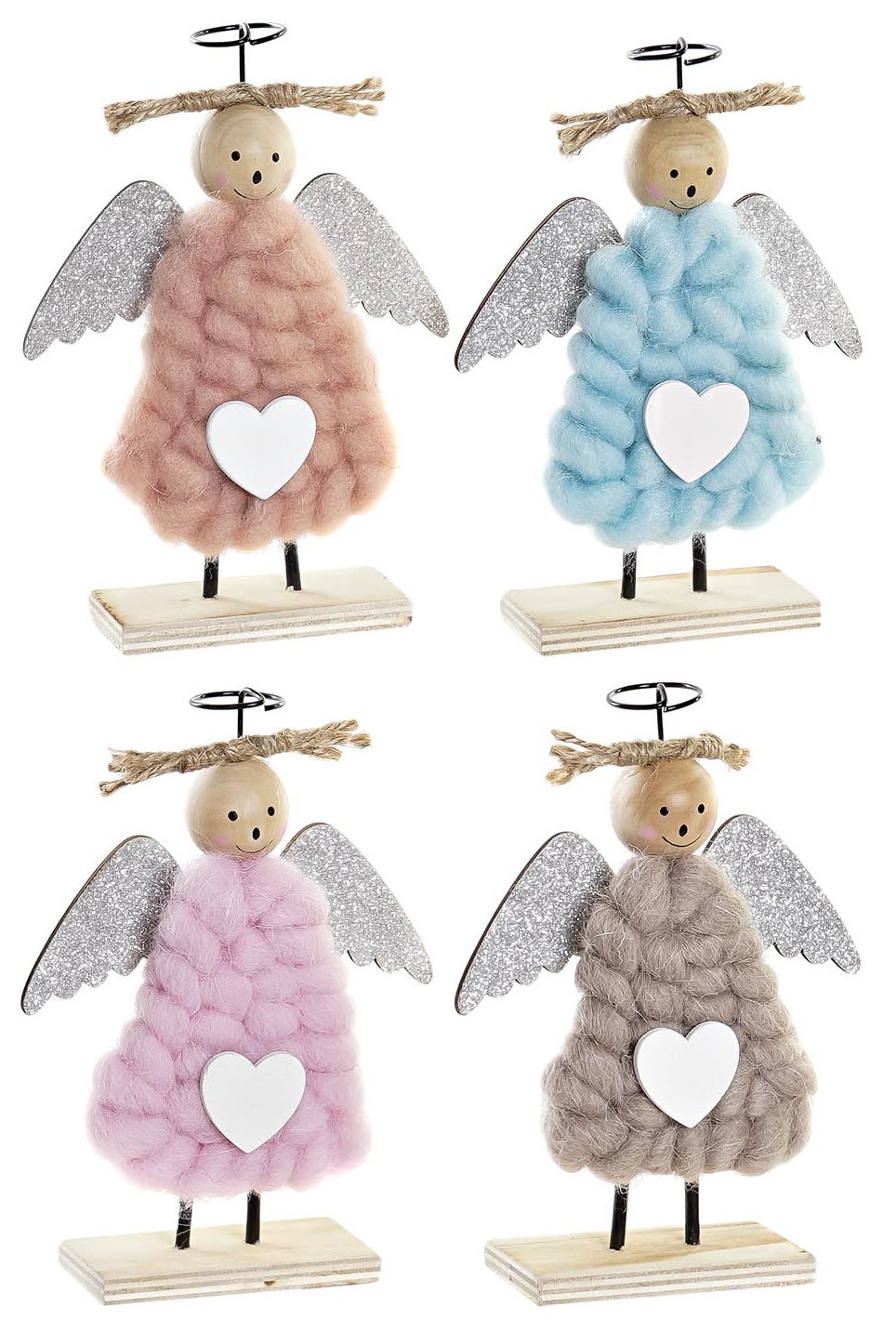 FIGURA ANGEL NAVIDAD MDF...