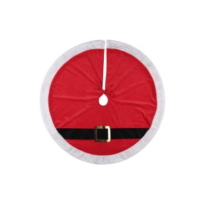 FALDA ÁRBOL NAVIDAD PASSION ROJO 90CM