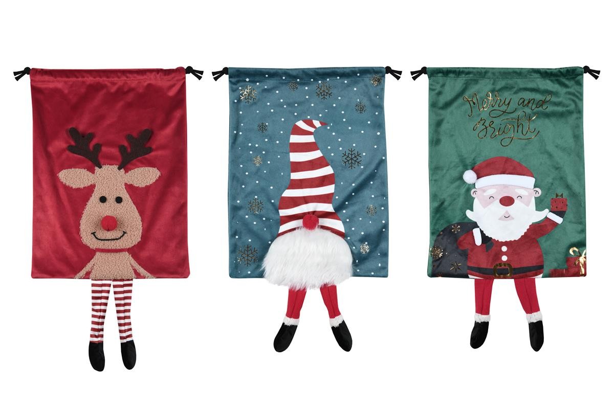 BOLSA NAVIDEÑA TEXTIL NOEL...