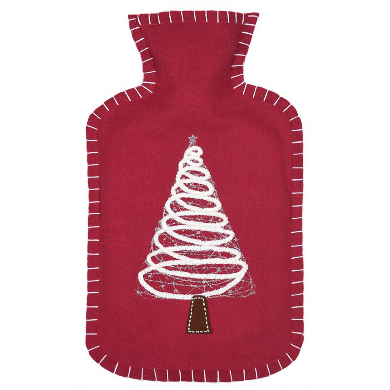 BOLSA DE AGUA CALIENTE NAVIDAD 23X40CM