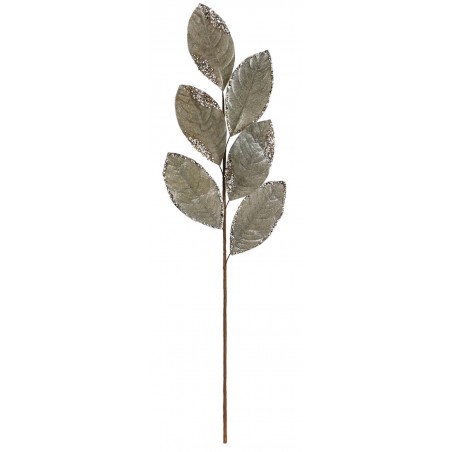 RAMA DECORATIVA PVC TERCIOPELO NAVIDEÑA 18X3X70CM