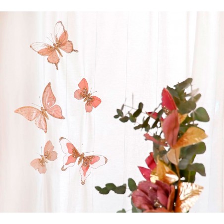 DECORACIÓN COLGANTE MARIPOSA 11X3X13CM