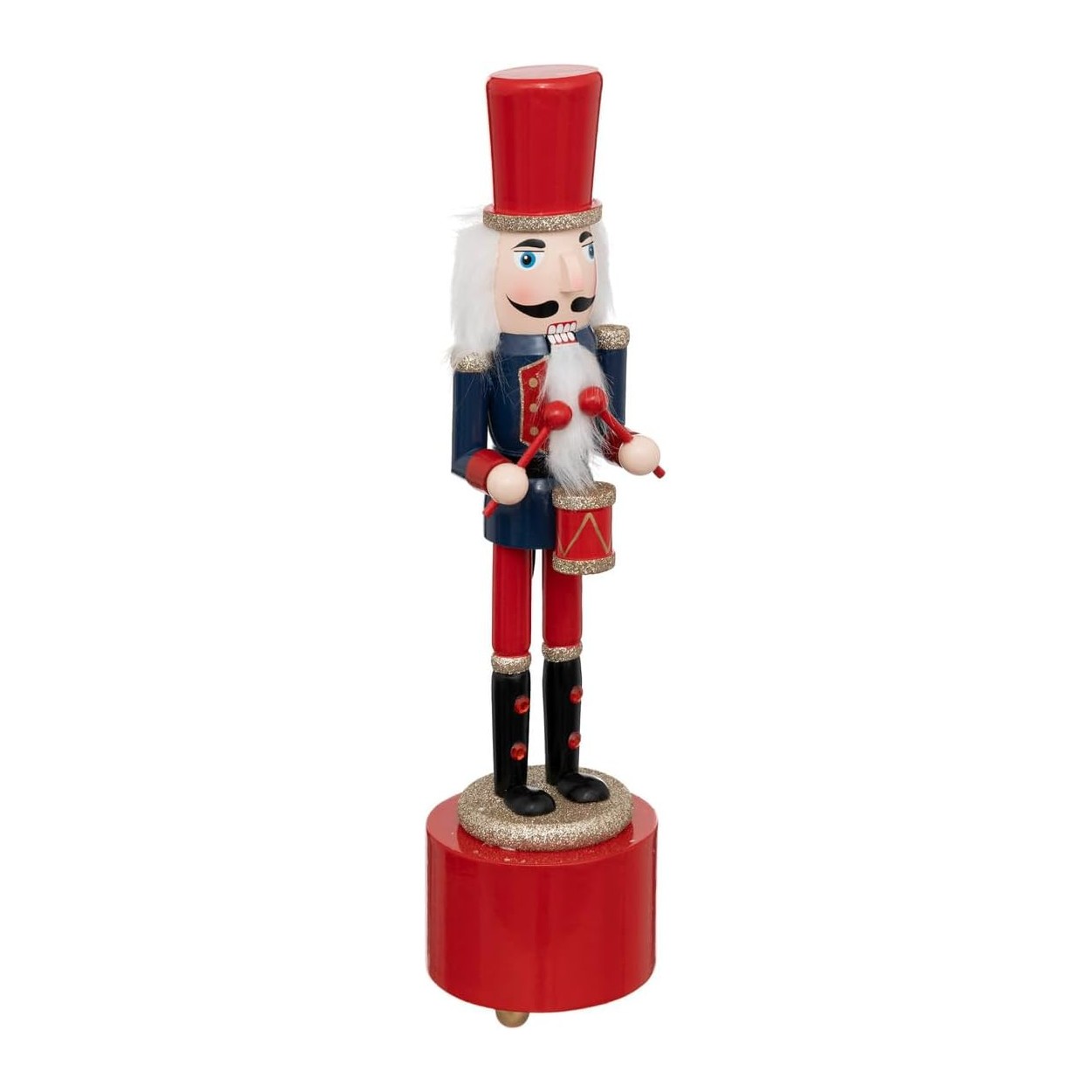FIGURA NAVIDEÑA DECORATIVA CASCANUECES 30CM