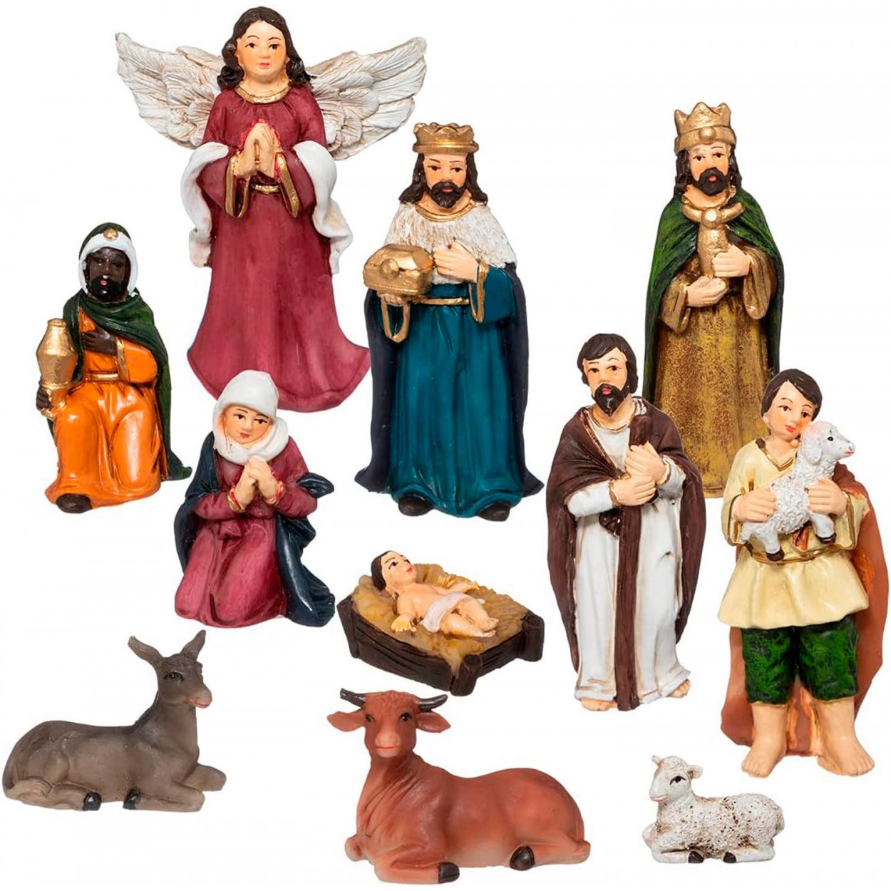 PORTAL DE BELÉN NACIMIENTO 11 PIEZAS