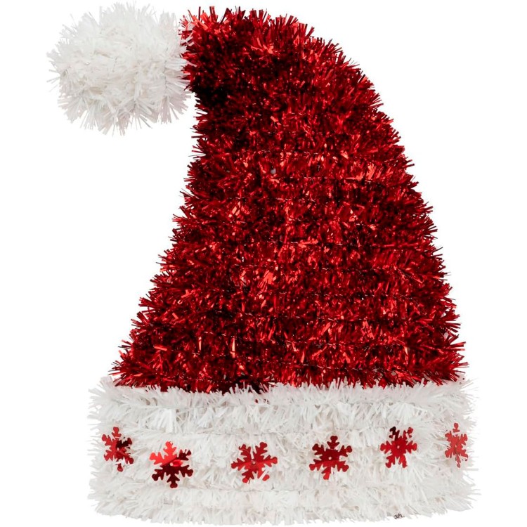 FIGURA NAVIDEÑA GORRO NOEL BRILLANTE 17X8X22CM