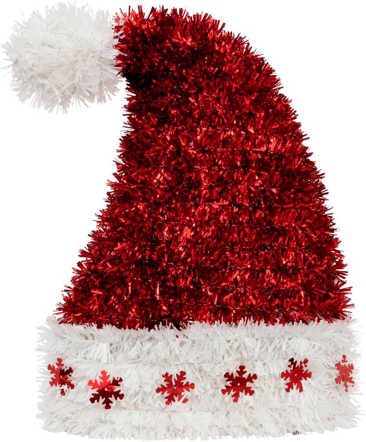FIGURA NAVIDEÑA GORRO NOEL BRILLANTE 17X8X22CM