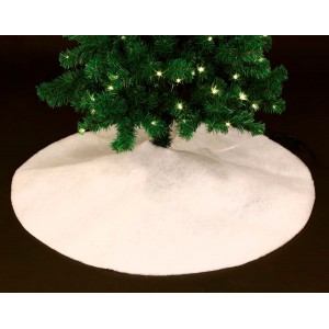 FALDA ÁRBOL NAVIDAD BLANCA...