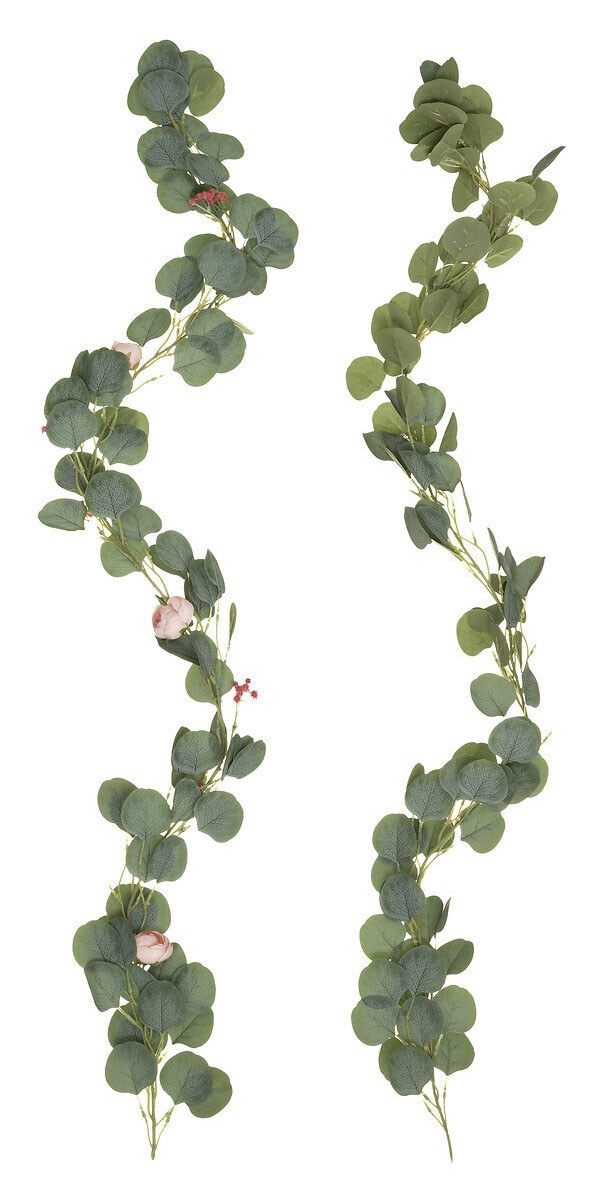 PLANTA ARTIFICIAL COLGANTE EUCALIPTO GUIRNALDA 1X6X130CM
