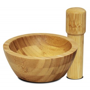 MORTERO DE MADERA COCINA...