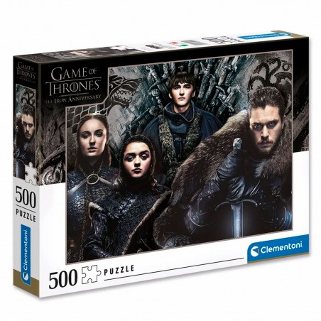 PUZZLE TRONO 500PC PERSONAJES